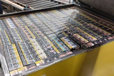 Контрабандни цигари за близо 180 хил. лв. са задържани на "Капитан Андреево"