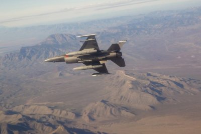 Американски F-16 се разбил в близост до военновъздушна база в Ню Мексико