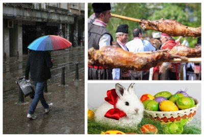 Тежки валежи и ниски температури около Великден и Гергьовден