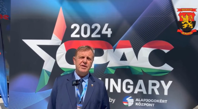 Красимир Каракачанов участва в откриването на форума на СРАС в Будапеща (ВИДЕО)