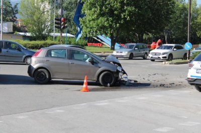 Тежка катастрофа в Благоевград (СНИМКИ)