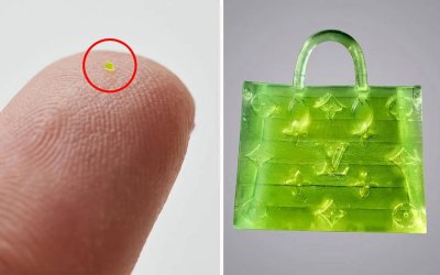 Микроскопична чанта на &ldquo;Louis Vuitton&rdquo; беше продадена за над $63 000 (СНИМКИ)