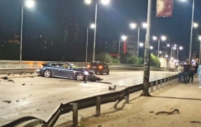 Поредна катастрофа със скъп автомобил в Пловдив