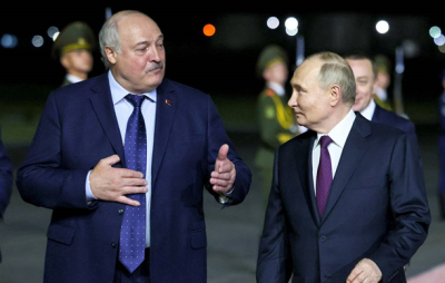 Путин пристигна на държавно посещение в Беларус