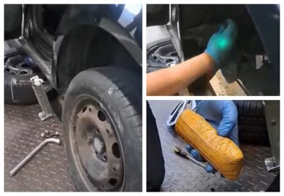 Вижте как родните митничари откриха 6 кг. хероин на ГКПП "Капитан Андреево"