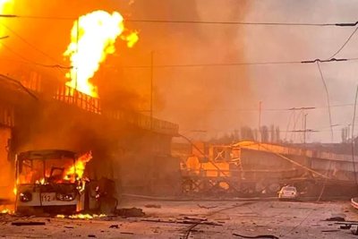 Украйна обяви, че най-голямата водноелектрическа централа в страната е в критично състояние