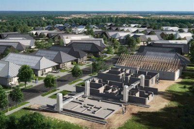 3D принтер строи цял квартал в САЩ