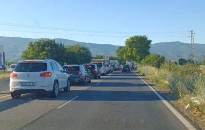 Отново има задръстване на ГКПП "Кулата"