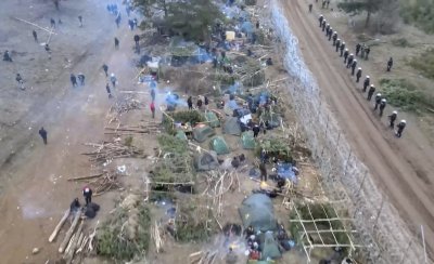 Напрежение на границата на Полша с Беларус