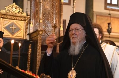 Вселенският патриарх беше посрещнат в катедрален храм "Св. великомъченица Неделя"