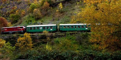 Влак с ретро вагони тръгва по теснолинейката през юли (СНИМКИ)