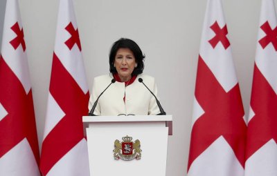 Президентът на Грузия заведе дело в Конституционния съд срещу закона за чуждестранните агенти