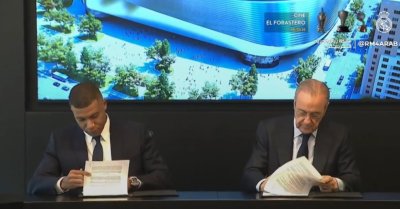 Килиан Мбапе подписа с Реал Мадрид