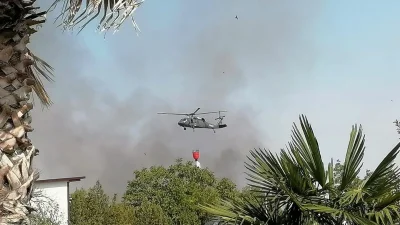 Пожарът между селата Рогош и Скутаре е потушен