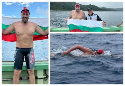Петър Стойчев преплува 7-те големи маратона в открити води