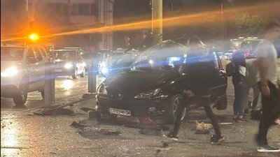 Тежка катастрофа на бул. "Константин Величков" в София