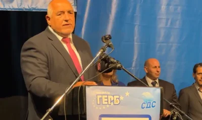 Борисов в Сливен: Андрей Цеков от ПП го доведе Пеевски