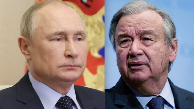 Путин ще се срещне с ръководителя на ООН Гутериш