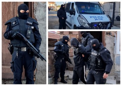 Полицейска акция във "Факултета" &ndash; арести и блокади! (СНИМКИ)