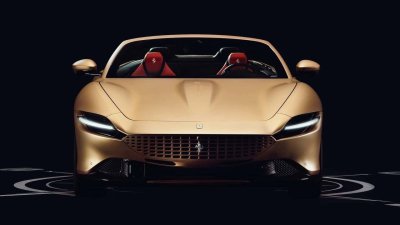 Ferrari Roma Spider: Уникален кабриолет, създаден по поръчка (СНИМКИ)