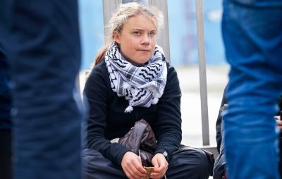 Изхлипалата &ldquo;зелена активистка&rdquo; Грета Тунберг беше засечена в София