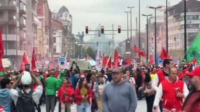 Закриването на завода на Audi в Брюксел води до масови протести и социално напрежение