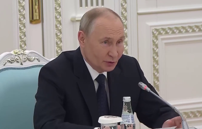 Путин е доволен от развитието на отношенията между Москва и Астана