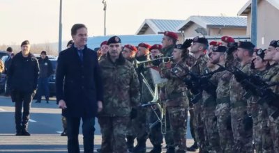 Генералният секретар на НАТО Марк Рюте посети полигона &bdquo;Ново село&ldquo;