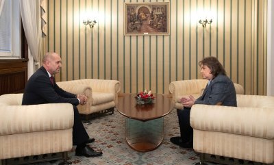 Президентът Румен Радев и Наталия Киселова обсъдиха диалога между институциите