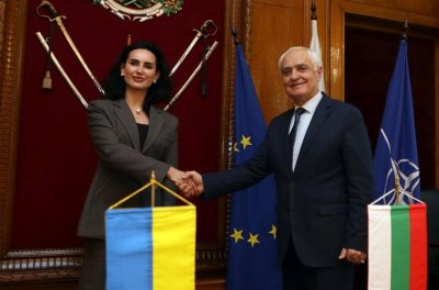 Запрянов на срещата с посланичката на Украйна: България ще продължи да подкрепя Украйна с отбранителна помощ