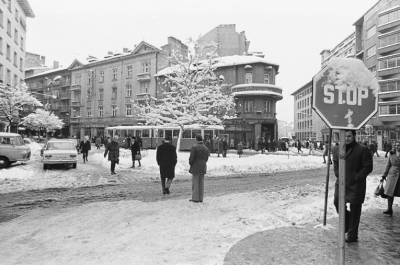 Вижте снежна София в снимки от 1974 г. (СНИМКИ)