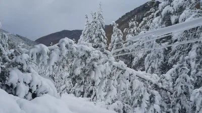 Продължава възстановяването на електрозахранването в Западна България