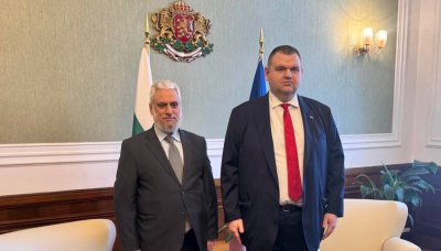 Делян Пеевски прие в Народното събрание главния мюфтия д-р Мустафа Хаджи