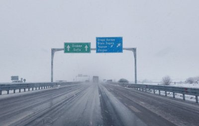 АМ &bdquo;Тракия&ldquo; е почистена и проходима за всички МПС при зимни условия