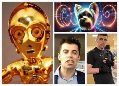 За очите на кучето Бенджи, Трипио, спецификите на българската политическа реалност и бордюрът - убиец