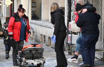 Мъж си счупи крака заради непочистените улици в София