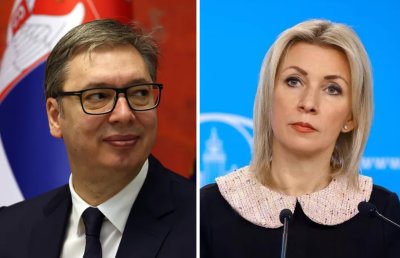 Вучич се извини на Русия, Захарова отговори на сръбски: Знаем, че народът не ни е предал!