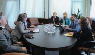 Георг Георгиев се срещна с новия временен посланик на САЩ в България, г-жа Сюзън Фалатко
