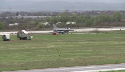 Първият F-16 Block 70 пристигна официално в България (ВИДЕО)