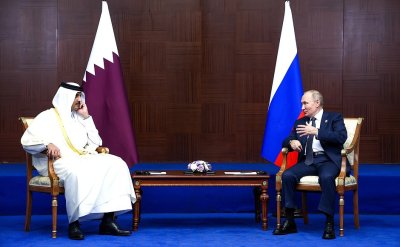 Путин и емирът на Катар ще обсъждат Газа, Сирия и Украйна в Москва