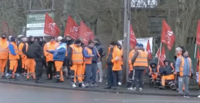 В Обединеното кралство армията беше изпратена да се бори с плъхове и боклуци