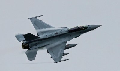 Тържествено посрещане на първия български F-16 Block 70 в Граф Игнатиево