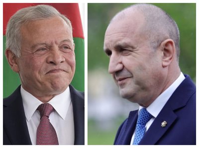 Кралят на Йордания пристига в София по покана на Румен Радев
