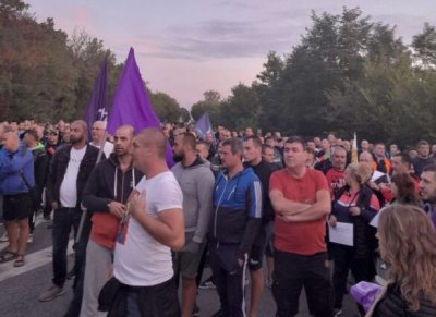 Протестиращите вдигат блокадата на Прохода на Републиката от 16 до 20 часа