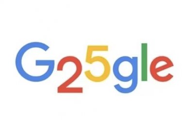 Google на 25 години!
