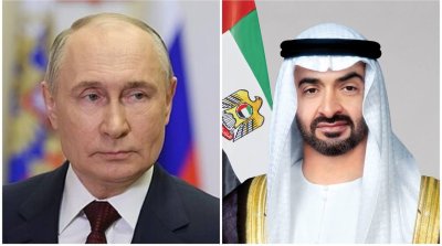 Путин проведе телефонен разговор с президента на ОАЕ