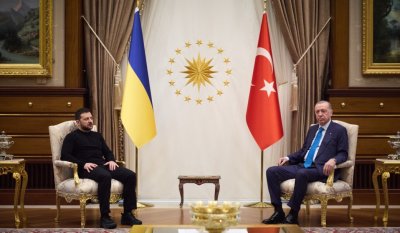 Започна срещата на високо равнище между Ердоган и Зеленски в турската столица