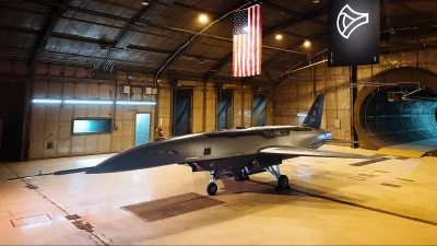 Американските ВВС представиха прототипа на новия дрон-изтребител YFQ-44A "Fury"