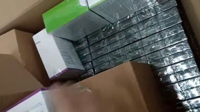 Контрабандни цигари за близо 94 000 къса бяха открити в микробус с &bdquo;медицински изделия&ldquo;