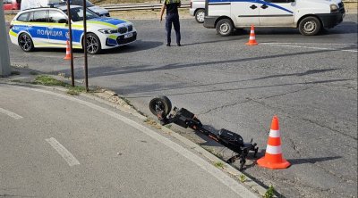 16-годишна ученичка пострада сериозно при инцидент с електрическа тротинетка в Огняново